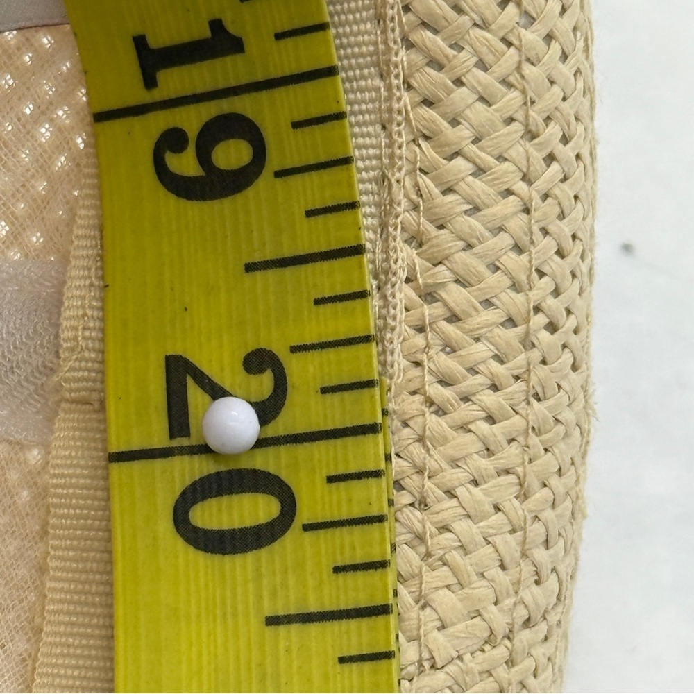 TRULY Tan and Blue Fedora Hat with Striped Band Unisex Size 4T. - Picture 9 of 10